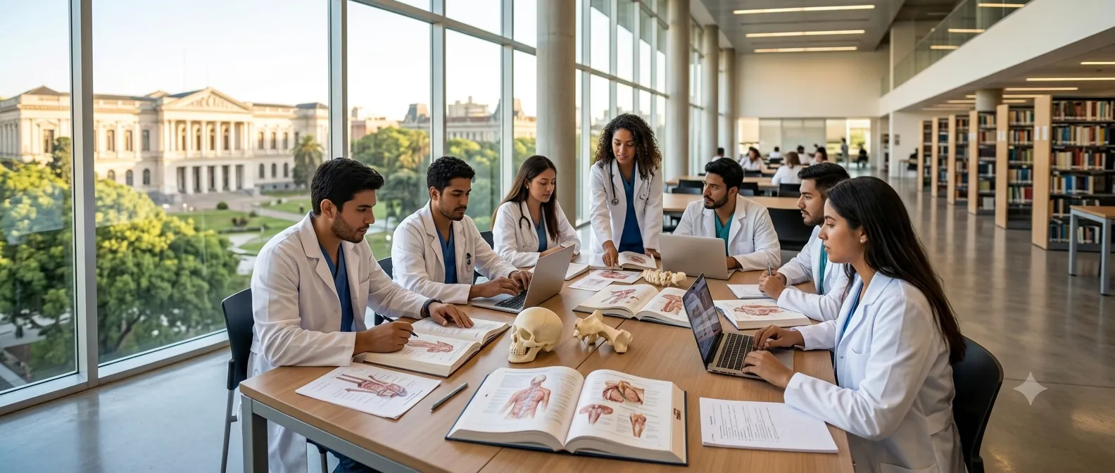 Estudiantes de Medicina en Argentina