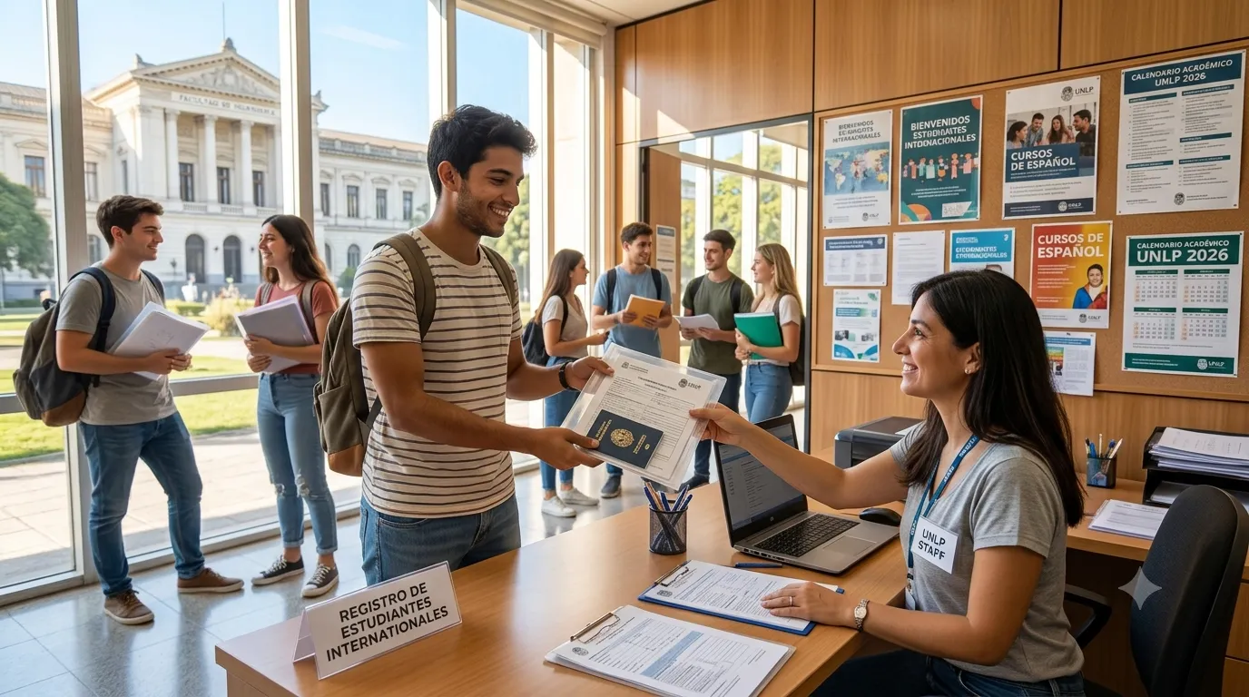 Inscripción UNLP para extranjeros
